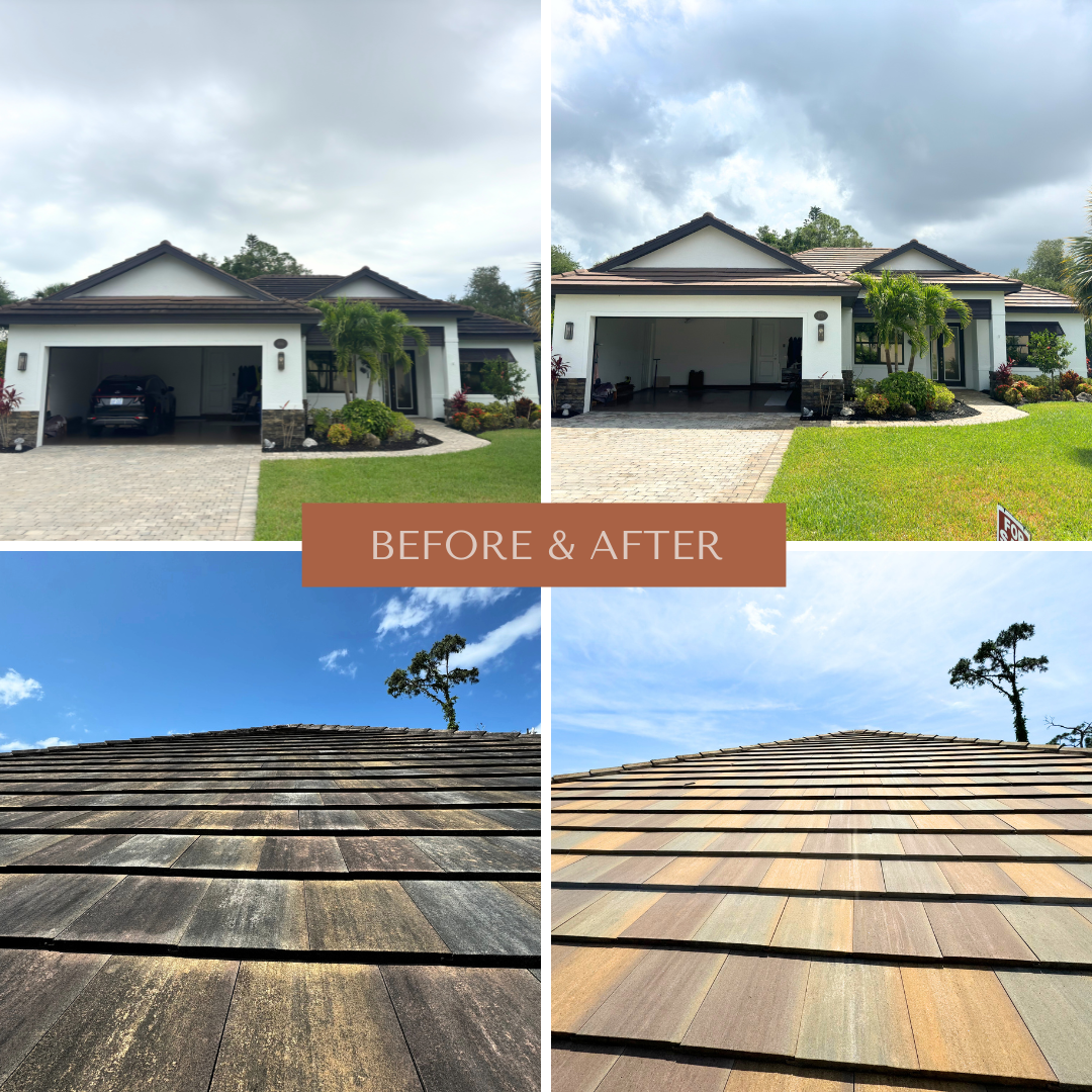 Comprehensive Exterior Cleaning in Bonita Springs, Florida: Professional House Wash, Roof Wash, Lanai, and Driveway Cleaning 